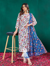 Maharaj Fashion Hub Women's Elegant Kurti Pant Dupatta Set