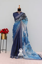 Linen Dreams in Silver Tones β The Bloom Collection