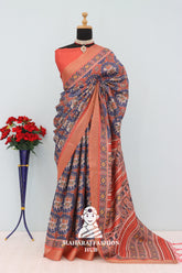 Royal Weave - Golden Mysore Elegance