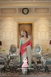 Tradition Meets Elegance β Kanjivaram Zari Saree