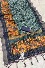 Golden Bloom - Regal Mysore Weaves