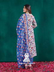Maharaj Fashion Hub Women's Elegant Kurti Pant Dupatta Set