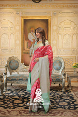 Premium Kanjivaram Silk Saree with Elegant Zari Weaving