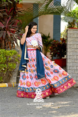 Ethereal Grace β Designer Chinnon Lehenga Ensemble