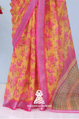 Understated Luxury – The Silver Bloom Saree Series