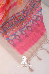 Soft as Bloom, Strong as Silver – Premium Linen Sarees