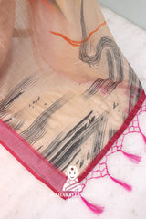 Elegant Threads: Discover the Silver Bloom Saree Line