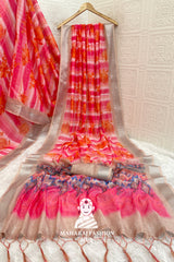 Soft as Bloom, Strong as Silver – Premium Linen Sarees