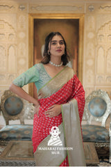 Tradition Meets Elegance – Kanjivaram Zari Saree