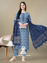 Maharaj Fashion Hub Women's Elegant Kurti Pant Dupatta Set