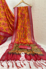 Understated Luxury – The Silver Bloom Saree Series