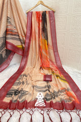 Elegant Threads: Discover the Silver Bloom Saree Line