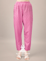 Maharaj Fashion Hub Women's Elegant Kurti Pant Dupatta Set