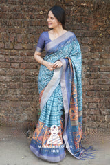 Golden Bloom - Regal Mysore Weaves