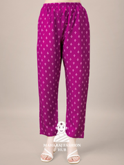 Maharaj Fashion Hub Women's Elegant Kurti Pant Dupatta Set