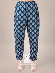 Maharaj Fashion Hub Women's Elegant Kurti Pant Dupatta Set