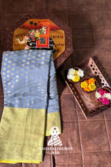 Royal Drape in Kanjivaram Silk with Artistic Zari Work