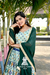 Twilight Charm β Sequin Printed Lehenga Choli