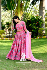 Exclusive Chinnon Print Collection with Sequins Accents