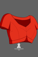 Maharaj Fashion Hub Georgette Saree with Elegant Embroidery