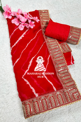 β¨ Georgette Saree with Sequins Work | Party Wear Designer Saree π