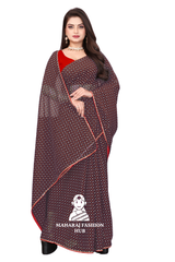 Summer Special Kota Doria Saree Brwon