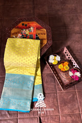 Heritage Kanjivaram Saree with Lustrous Zari Finish