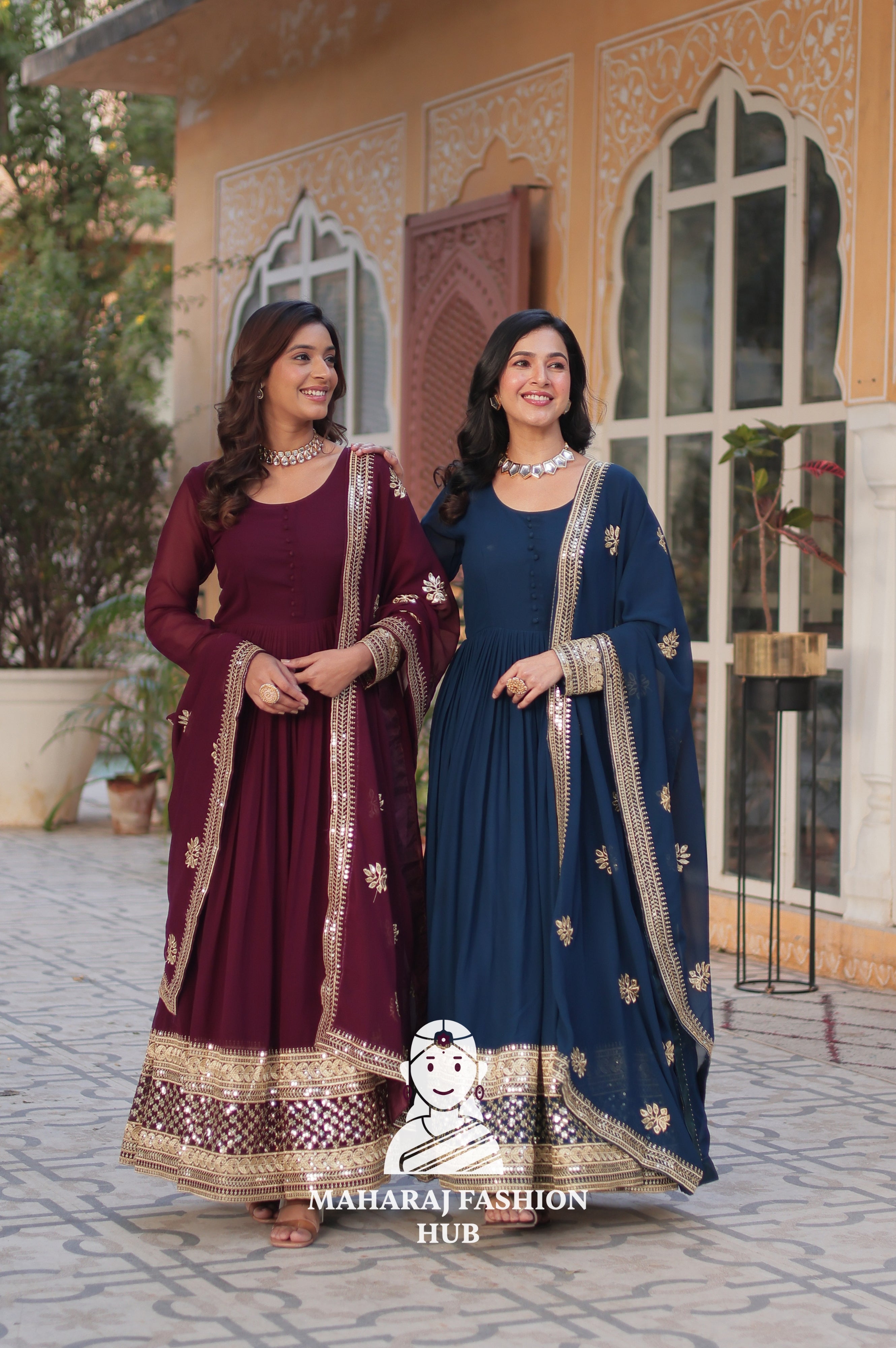 🌸 Shine in Sequins & Style - Special Designer Gown