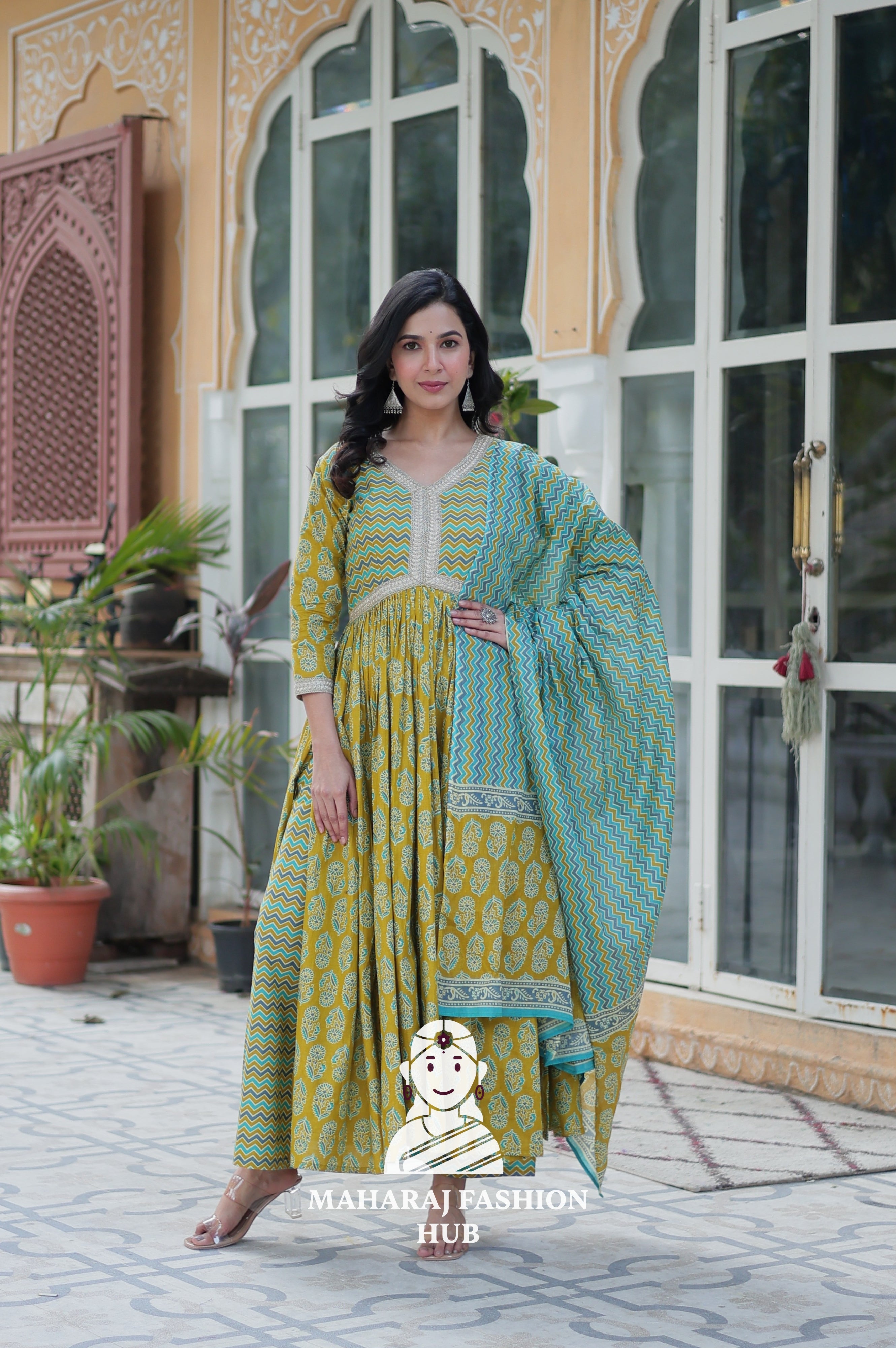 Everyday Comfort Cotton Special Designer Gown Wear