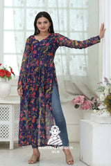 Chic Printed Kurti with Comfortable Inner Lining