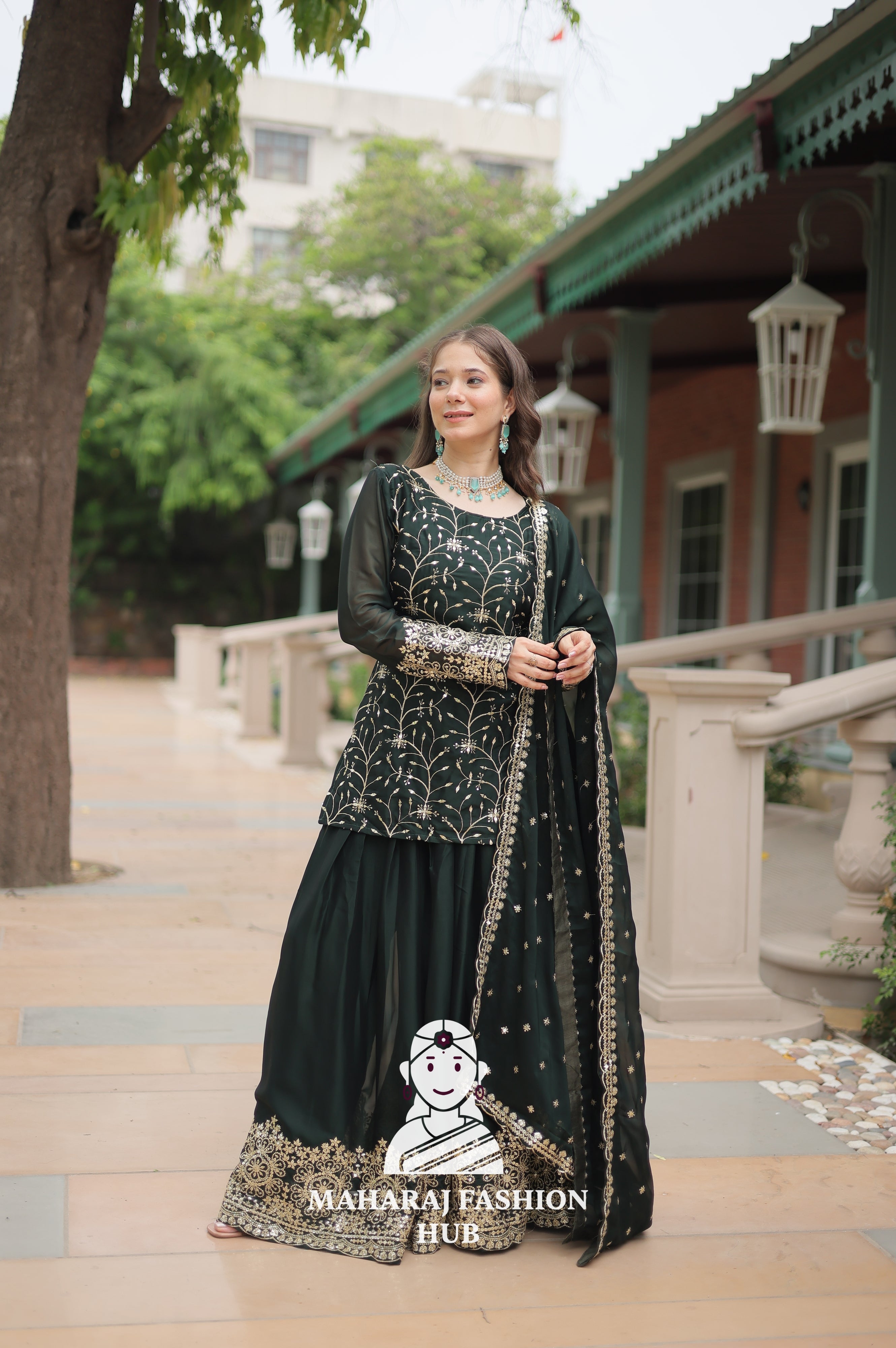 🌺 Luxe in Layers with Rangoli Silk - Special Designer Gown