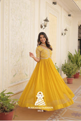 Fabric Fantasy Design with Stunning Party Flair - Special Designer Gown