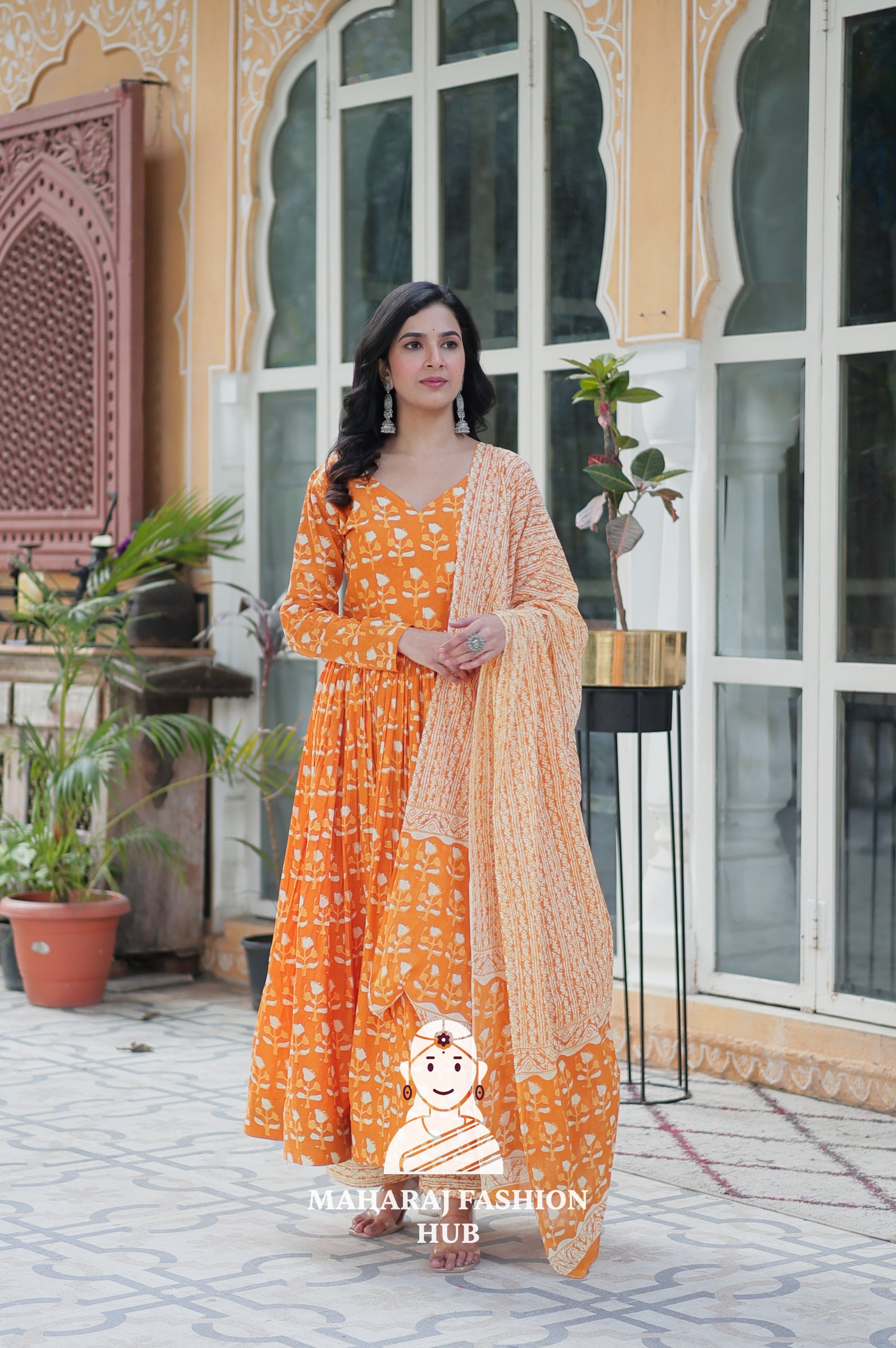 Made from premium pure cotton - Special Designer Gown