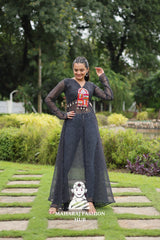 💃 Vibrance Draped in Tradition - Special Designer Gown