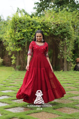 Embroidered Fabric Chic Statement Piece