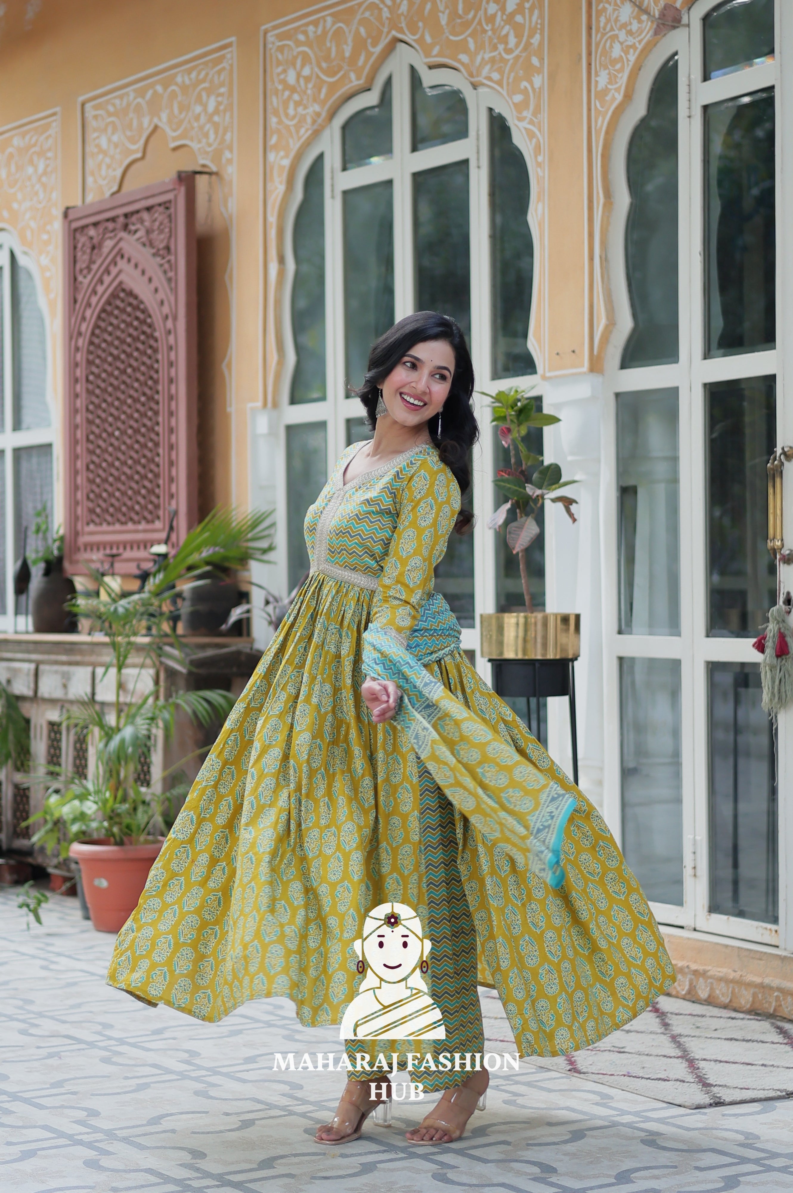 Everyday Comfort Cotton Special Designer Gown Wear