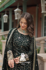 💫 Shine Bright in Rangoli Silk - Special Designer Gown