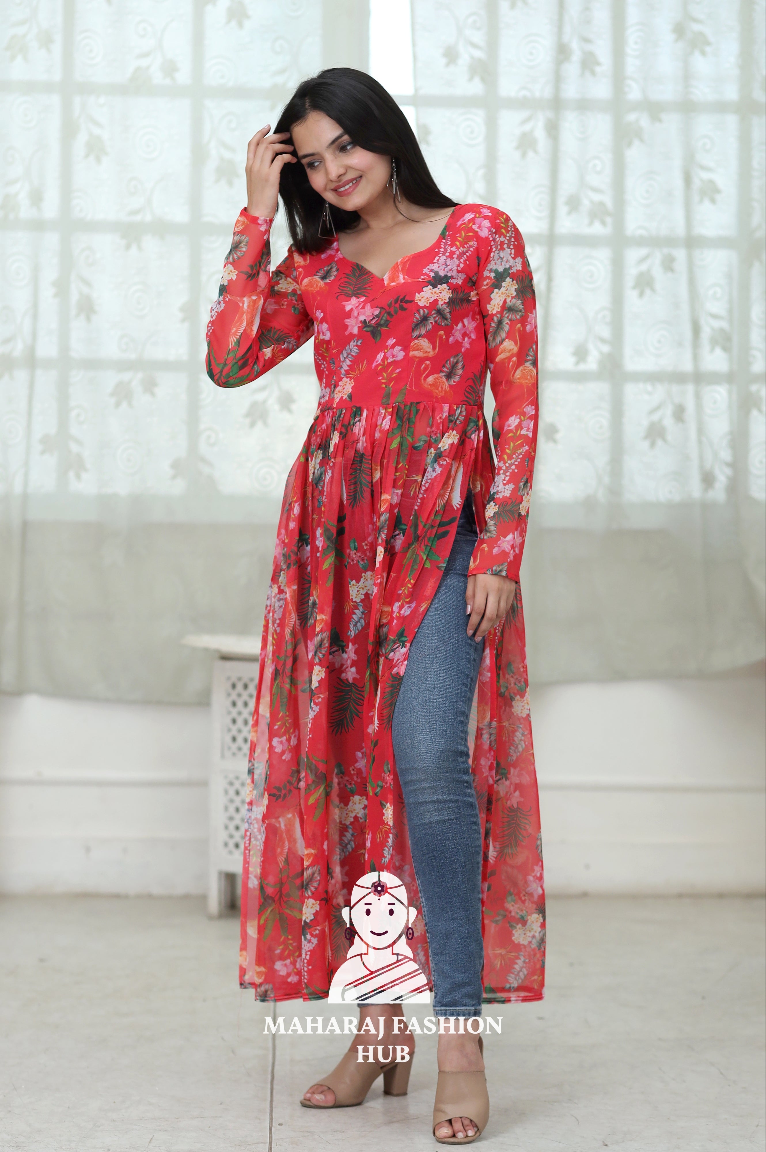 Casual to Festive Wear Kurti with Classic Touch