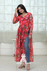 Lightweight Georgette Kurti for Daily Elegance