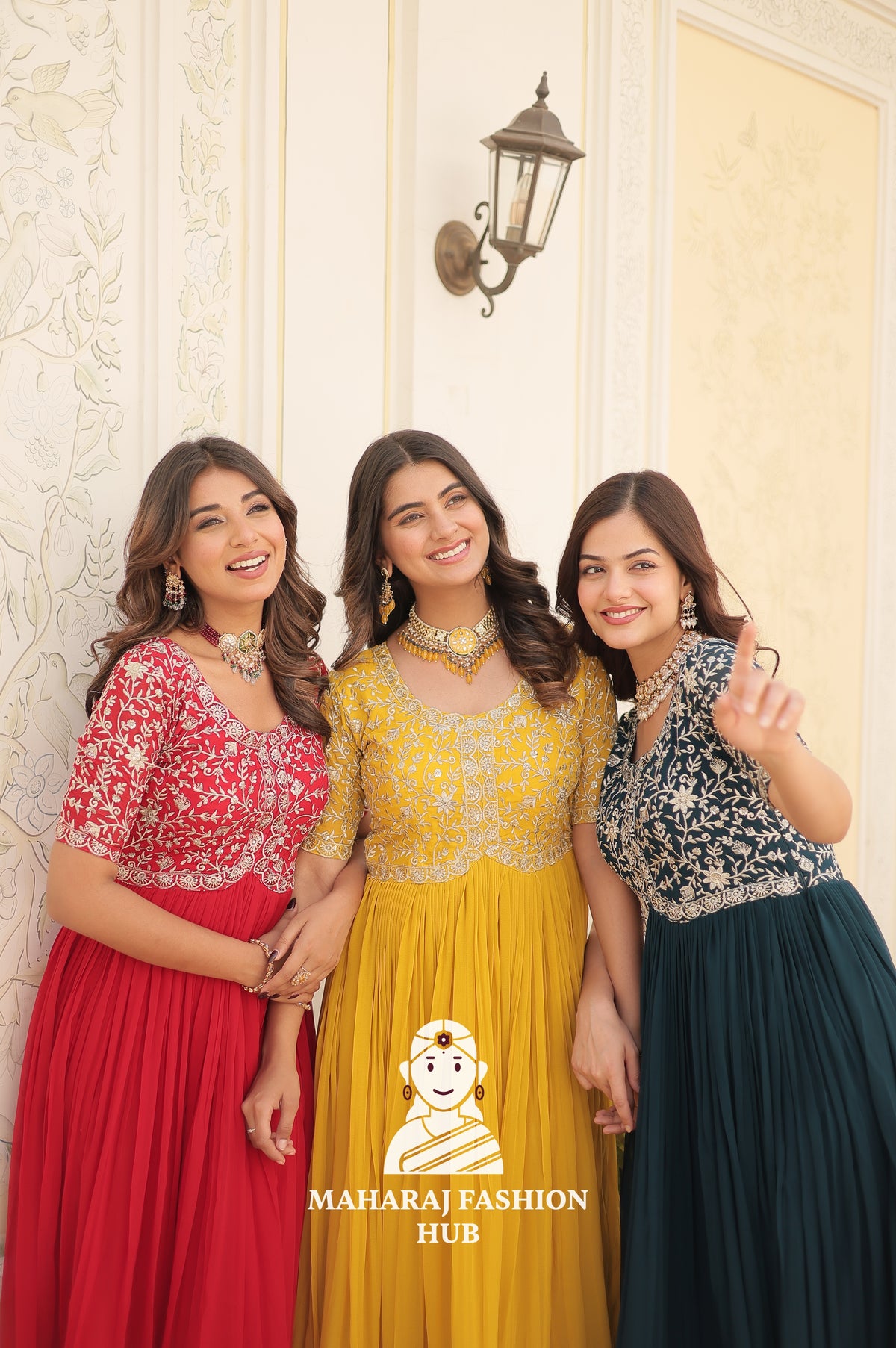 Designer Fabric Magic Perfectly Tailored Elegance - Combo Offer Gown