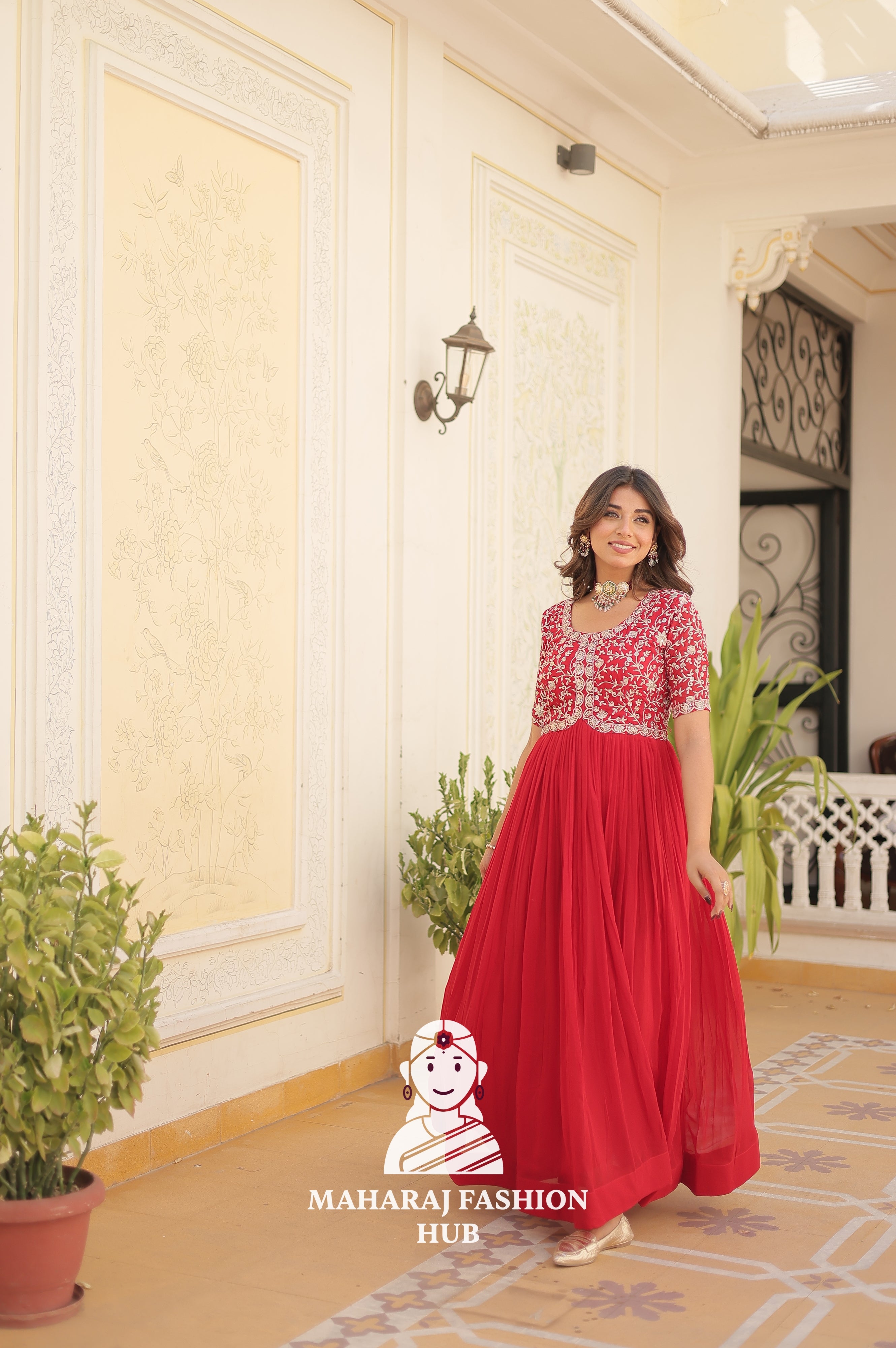 Graceful Fabric Ensemble with Timeless Aesthetic