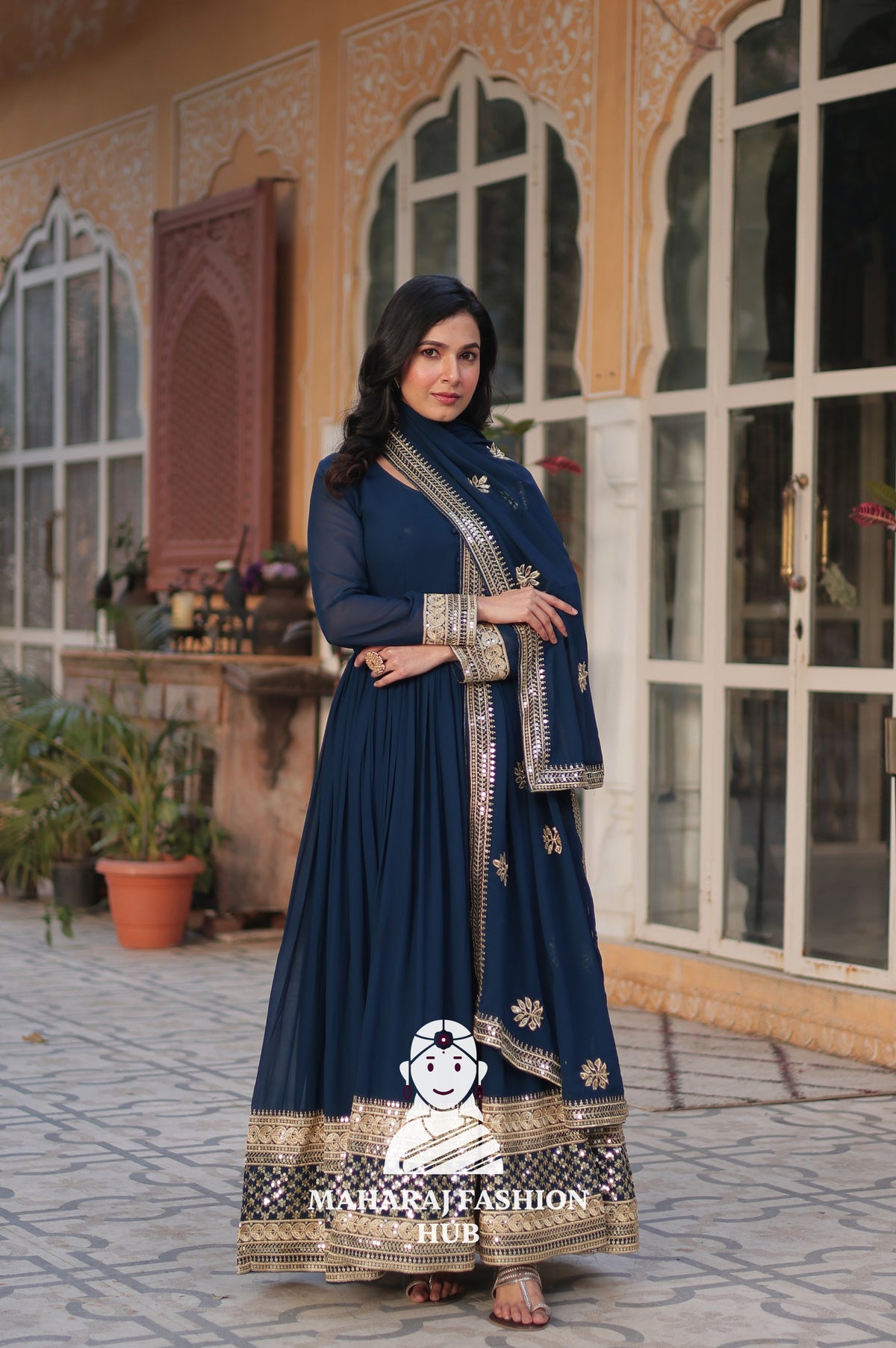 🪡 Full Sleeves. Full Statement. - Special Designer Gown