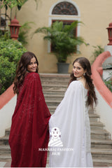 🎀 Flowy Fits with Festive Flair - Combo Offer Gown