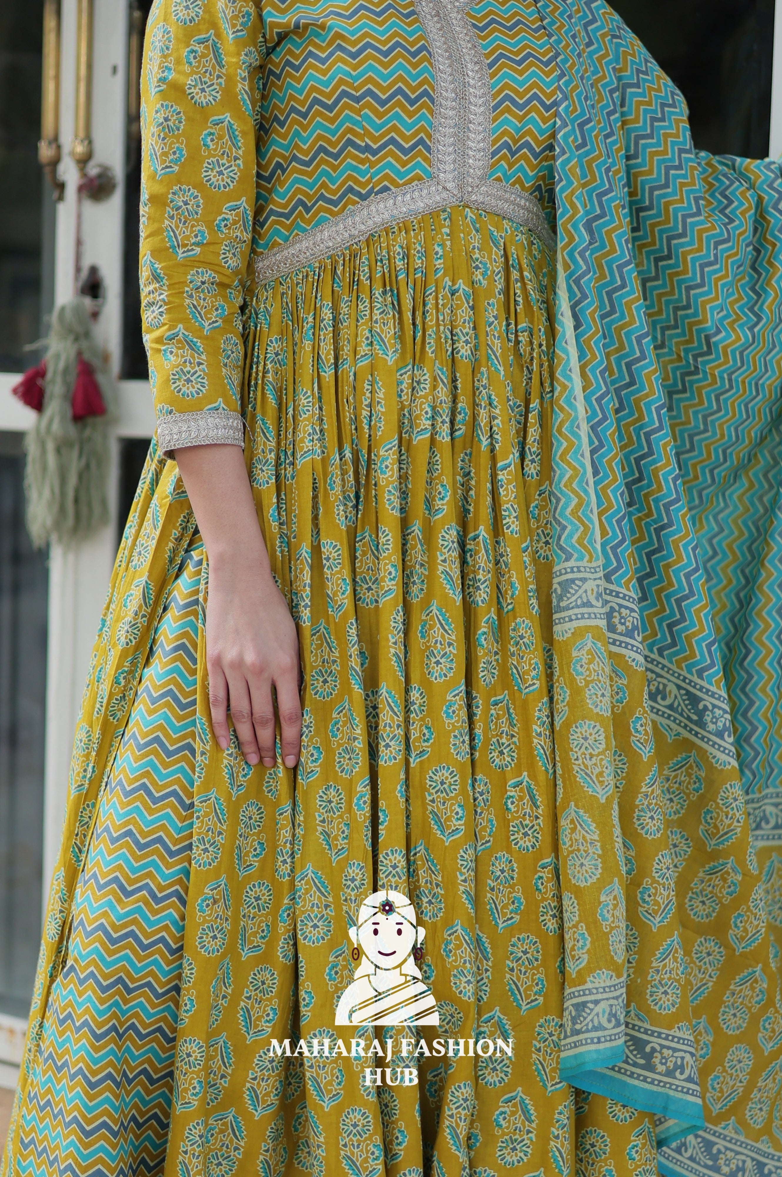 Soft Cotton Flair Special Designer Gown Style