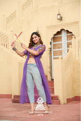 Premium Faux Georgette Bandhani Kutchi Patchwork Kurti for Festive Style 🌸🪔