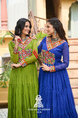 Navratri Special Combo – 12-Meter Flair Laheriya Gown, Don’t Miss Out 🎉👗