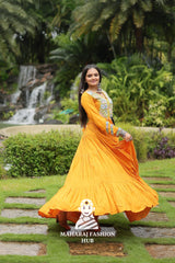 💃 Twirl in 14Kg Reyon Glam - Special Designer Gown