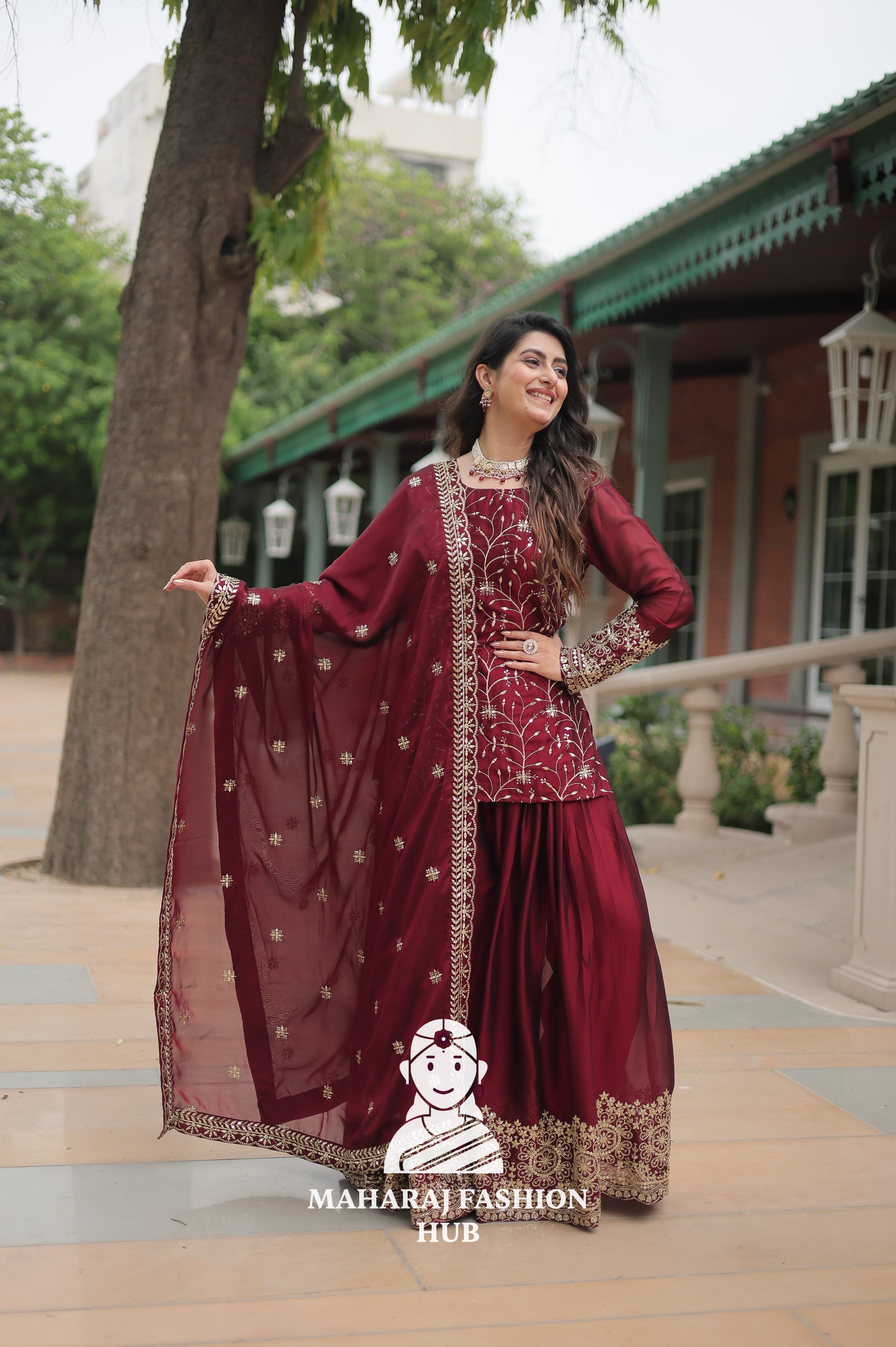 🌺 Luxe in Layers with Rangoli Silk - Special Designer Gown