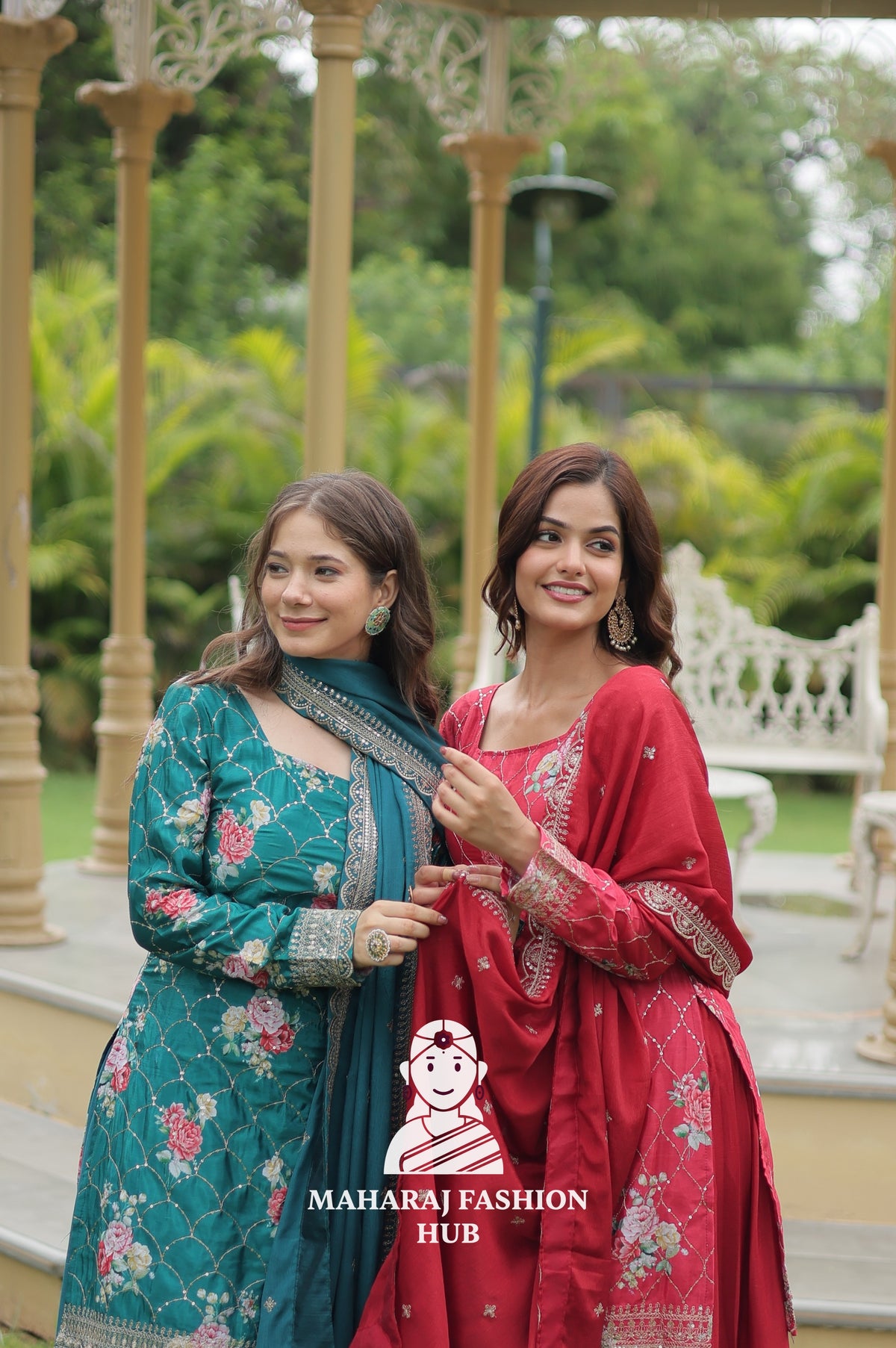 🌺 Embroidered Magic in Every Thread - Special Designer Gown