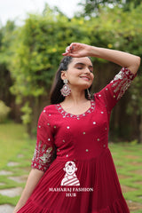 Embroidered Fabric Chic Statement Piece